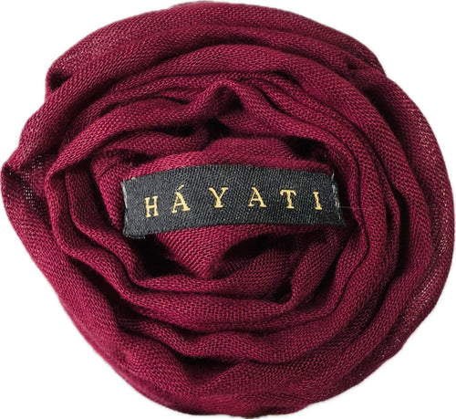 Crimson Vine - Modal Hijab with Inner