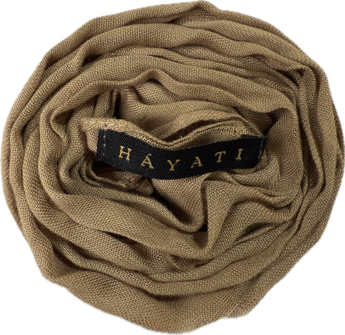 Bronzed Mustard - Modal Hijab with Inner